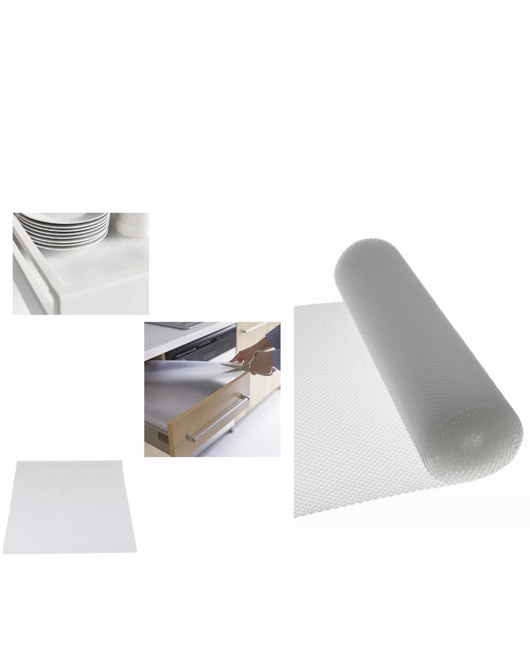 Tapis de protection antidérapant pour tiroirs et étagères de cuisine, 45 cm x 150 cm