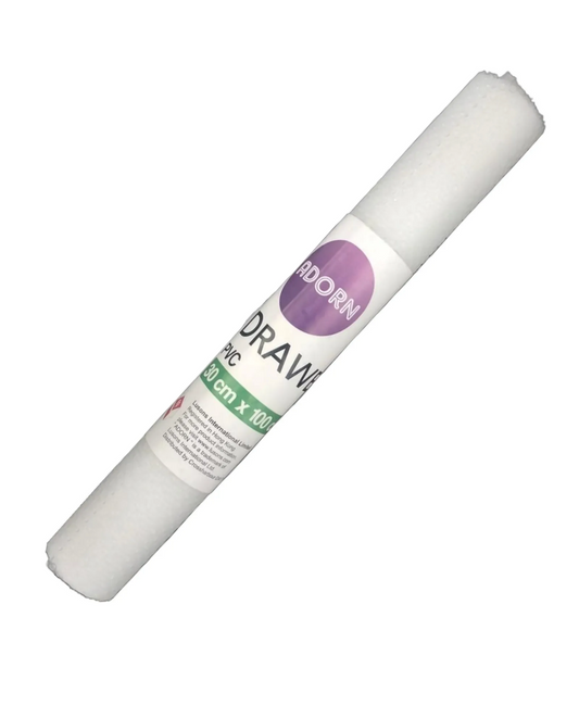 Tapis Antidérapant de Protection pour Tiroirs, Placards et Étagères de Cuisine 30cm x 100cm