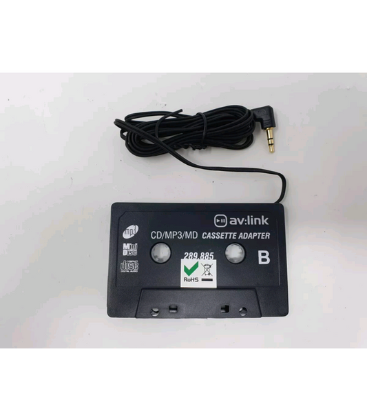 ADAPTATEUR CASSETTE AUDIO VOITURE IPHONE IPOD MP3 LECTEUR CD TÉLÉPHONES ANDROID JACK 3,5mm AUX