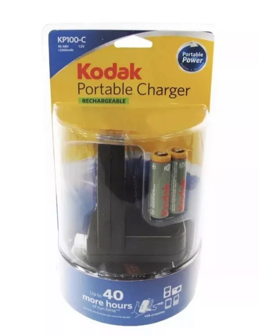 Chargeur de Voyage Kodak USB Portable MP3 Téléphone Vacances Appareil Photo Rechargeable Station d'Accueil