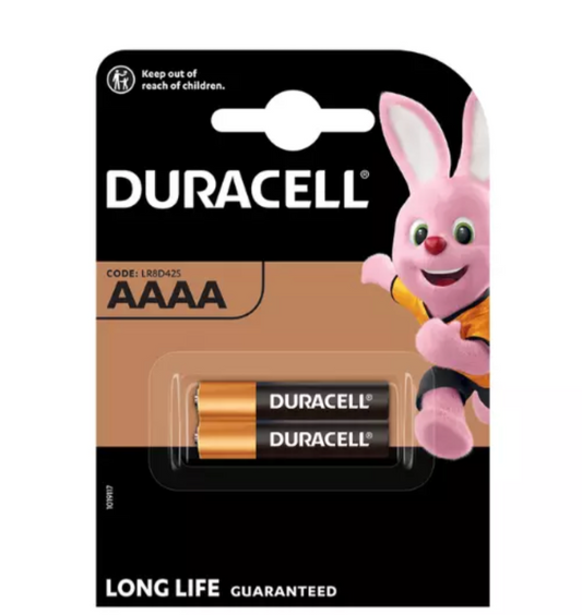 Duracell AAAA Ultra 1,5V Alcaline - Lot de 2