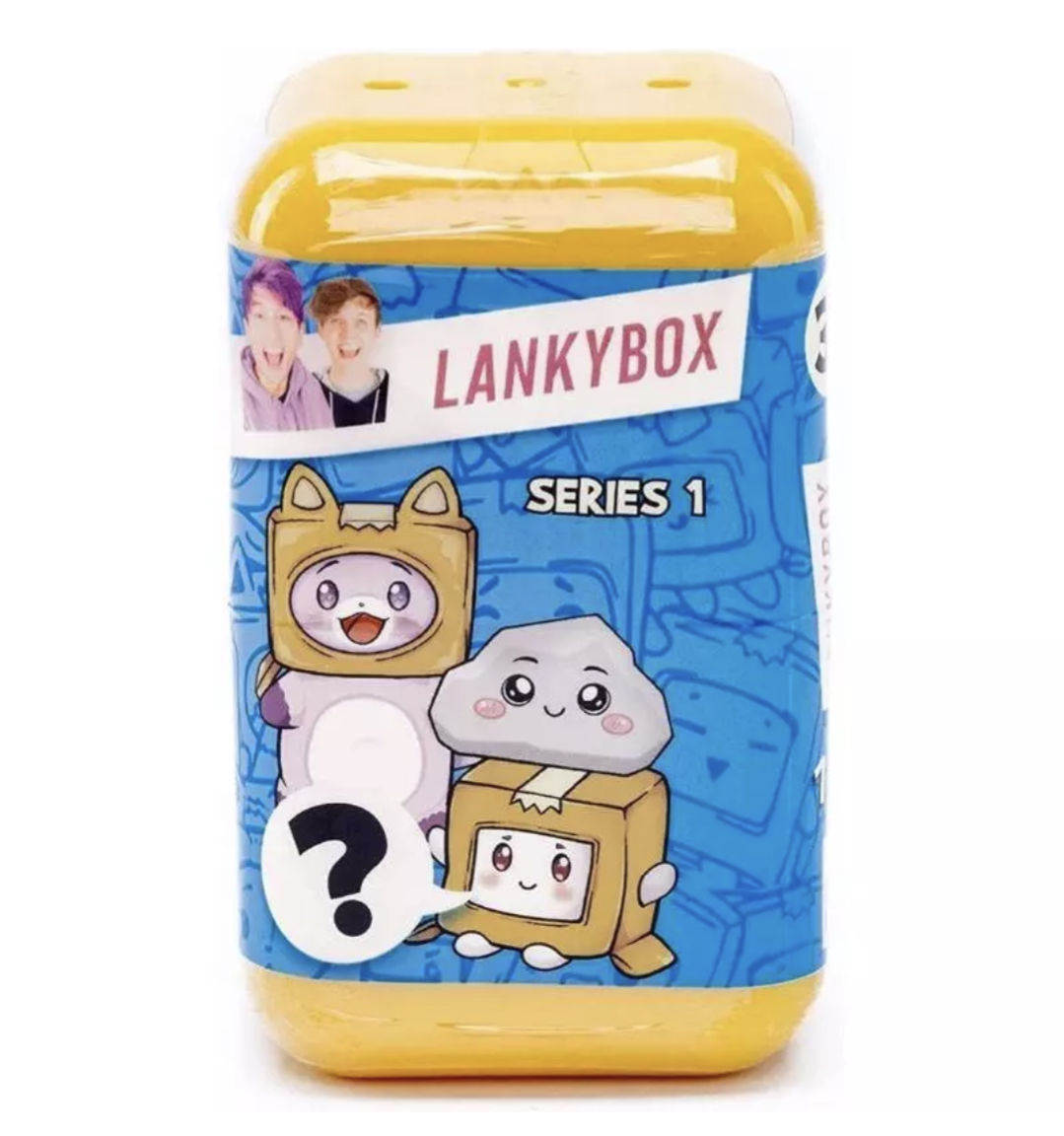 Figurines mystères Squishy Lankybox Série 1