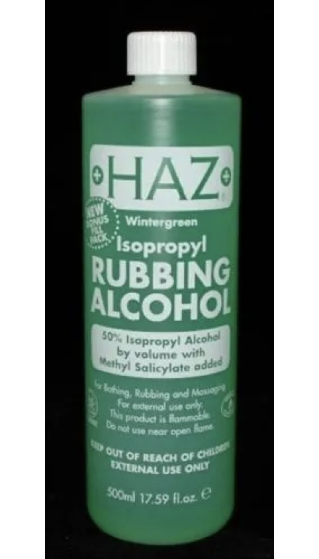 HAZ ALCOOL À FRICTION 50% 500ML