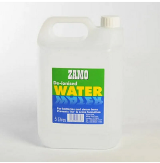 ZAMO 5 Litre De-Ionized