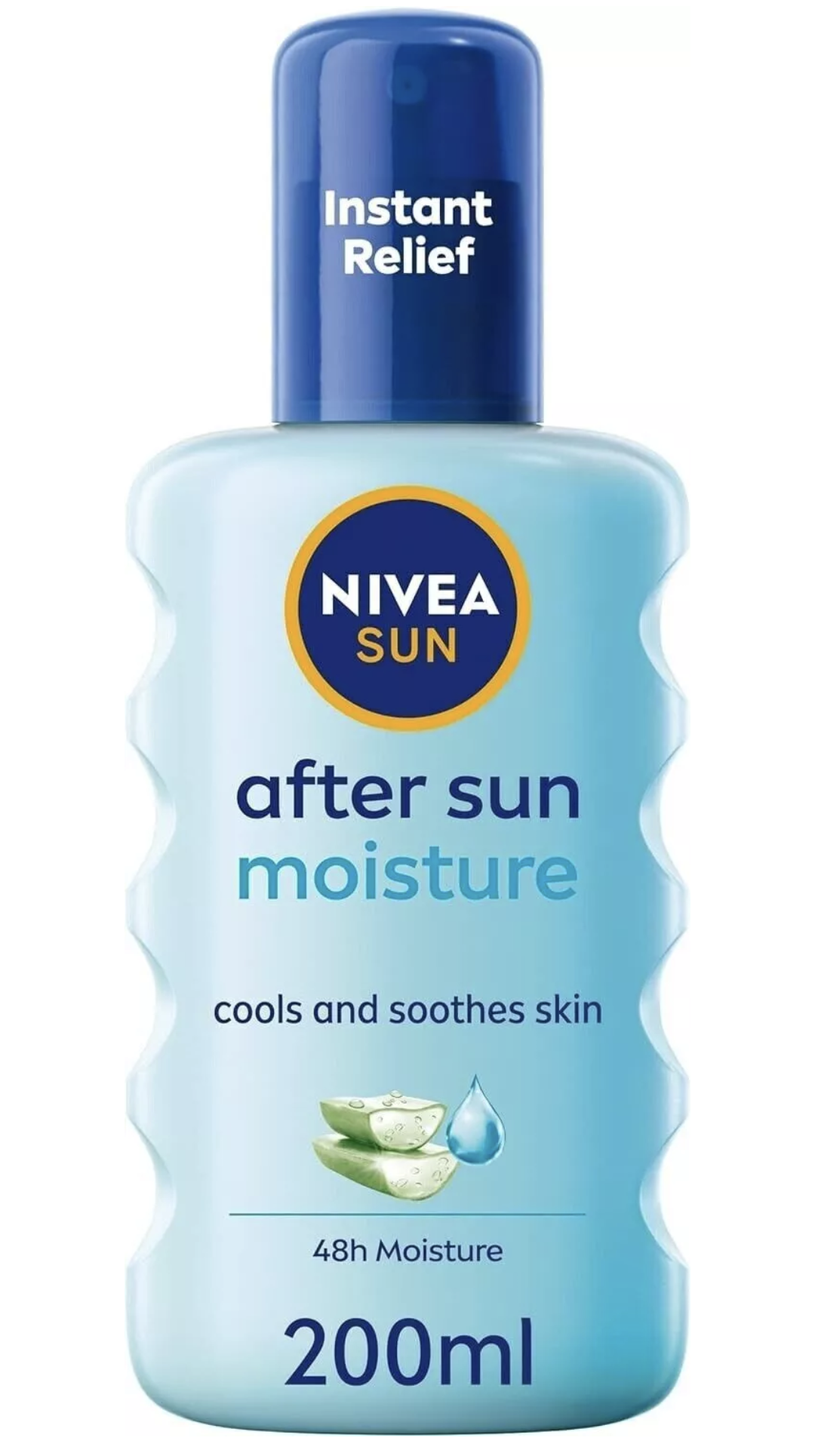 Nivea Après-Soleil Hydratant Spray Rafraîchissant et Apaisant à l'Aloès Véra 200 ml