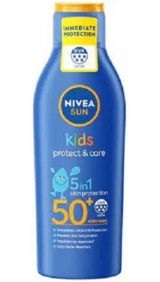 Nivea Sun Enfants - Protège et Soigne FPS 50+ Crème Solaire 200 ml