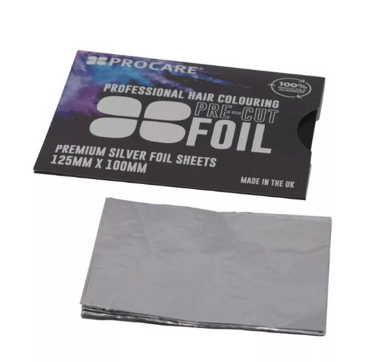 Procare Foil Stripe Pre Cut 125mm X 100mm Short Foil