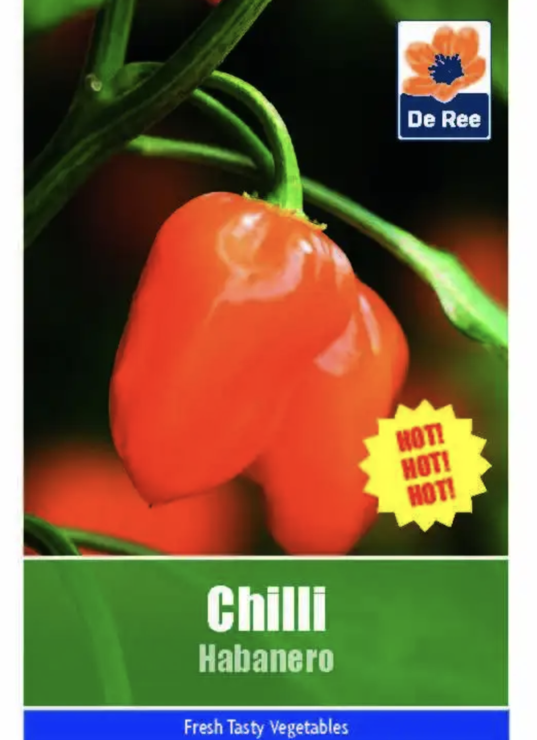 De Ree Chilli Habanero seeds
