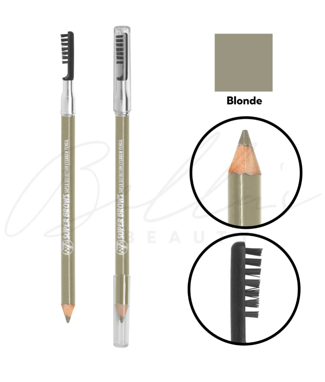 W7 Eyebrows Pencil Blonde 1pc