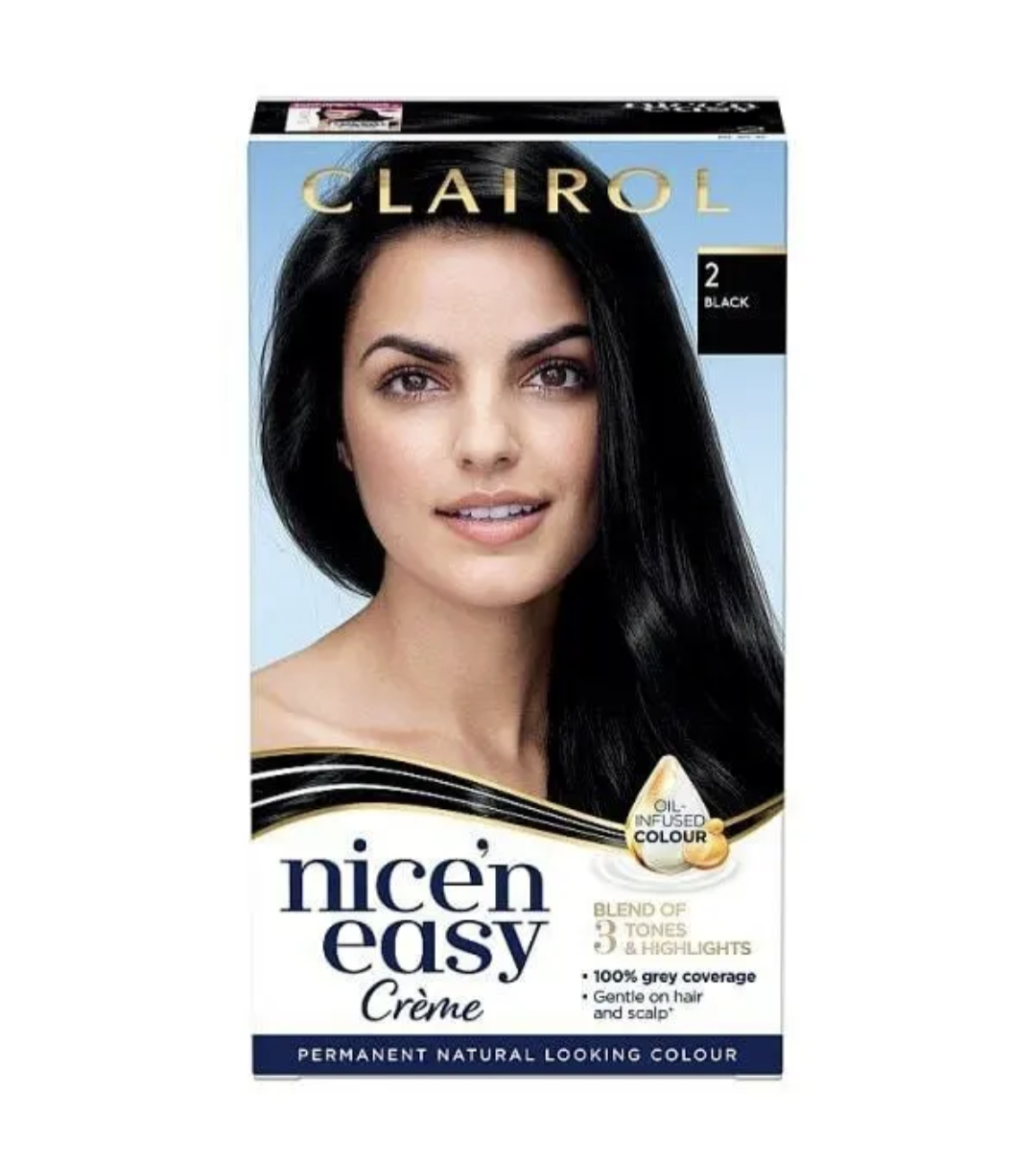 Clairol Nice 'n Easy Coloration Permanente 2 Noir