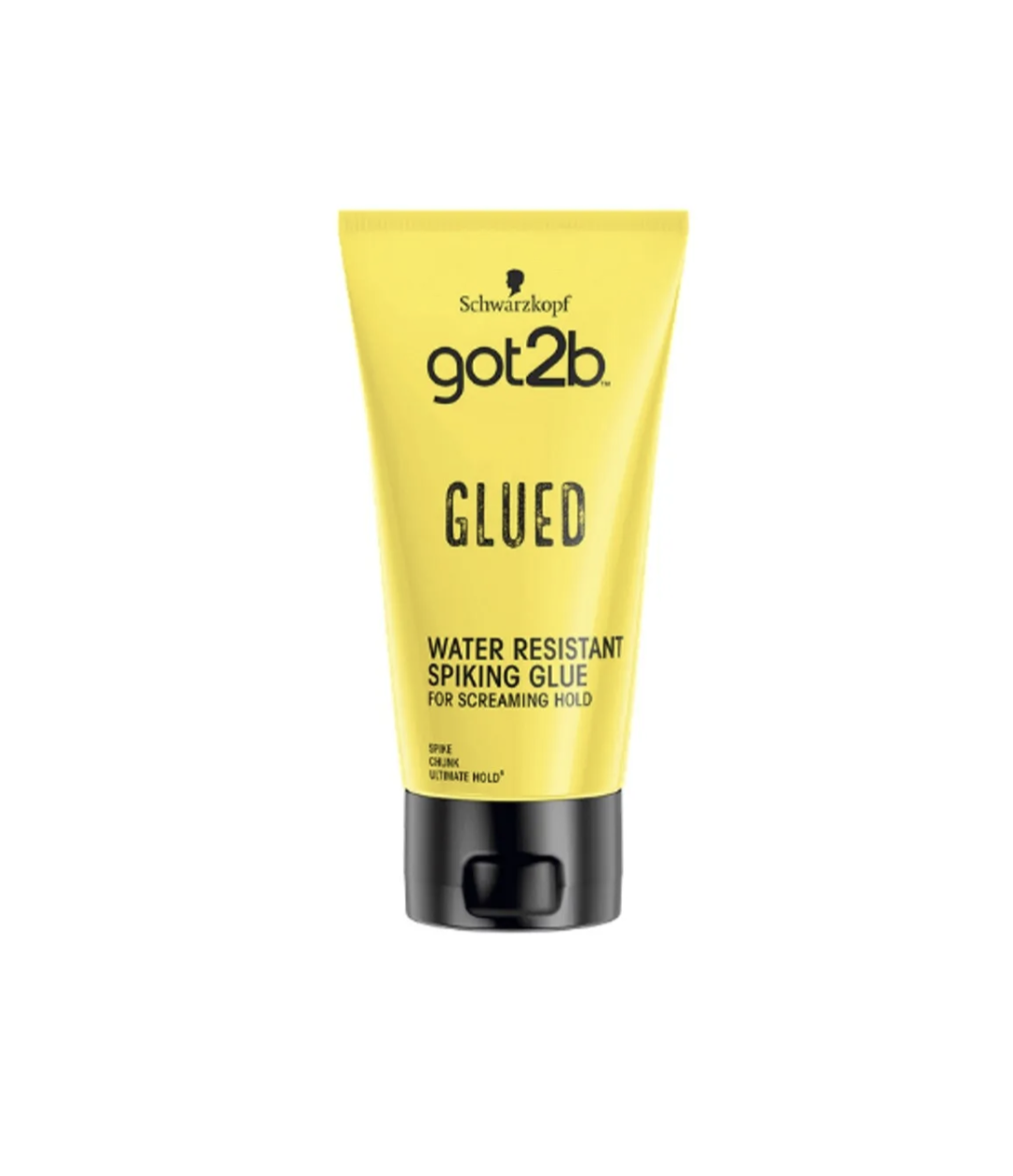 Schwarzkopf Got2b Glued Gel Coiffant Fixation Extrême Résistant à l'Eau, 150 ml