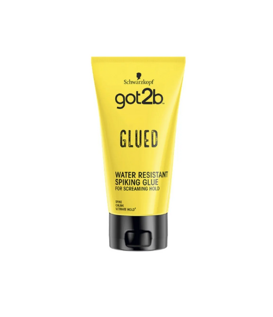 Schwarzkopf Got2b Glued Gel Coiffant Fixation Extrême Résistant à l'Eau, 150 ml
