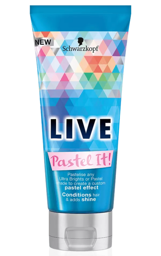 Schwarzkopf Live PASTEL IT Conditions hair & adds Shine Pastel Effect 200ml