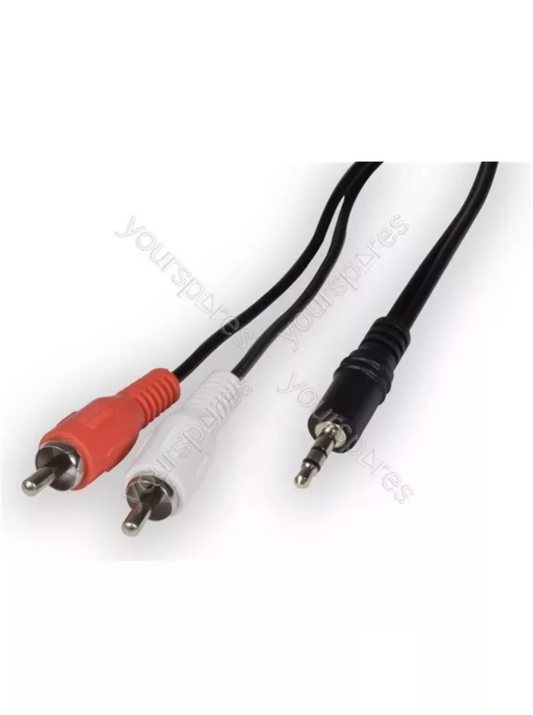 Câbles AV:Link 3,5 mm fiche stéréo vers 2 fiches RCA - 10,0 m