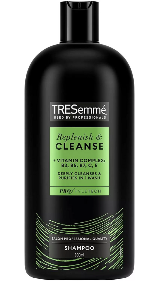 Shampoing Purifiant TRESemmé Revitalisant au Vitamine C, Fraîcheur, 900 ml