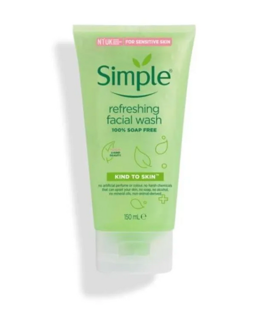 Simple Kind to Skin Refreshing Facial Wash  Gel 150ml