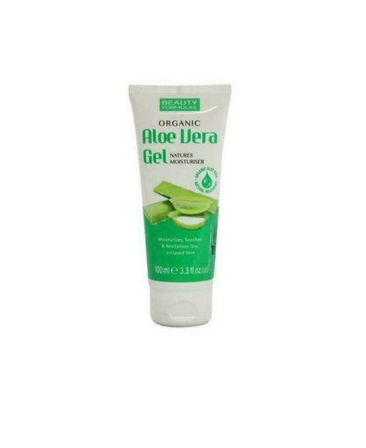 Beauty Formulas Hydratant Gel d'Aloe Vera Bio 100ml