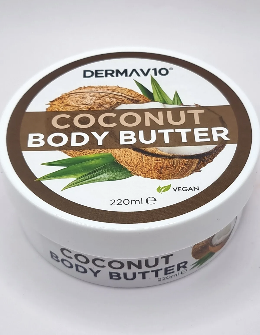 DERMA V10 220ML B/BUTTER COCONUT