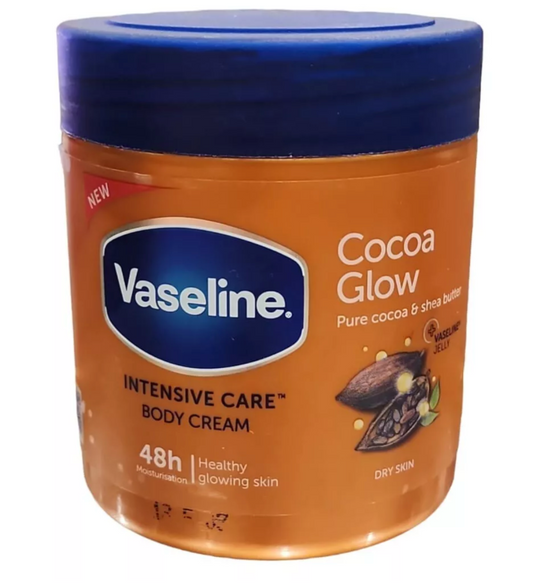 VASELINE  Intensive Care Body Cream COCOA GLOW LOTION 400 ML