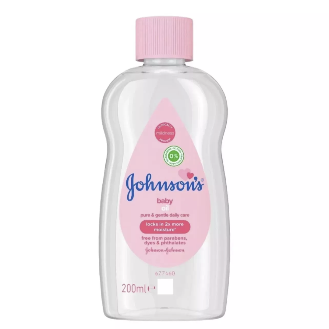 J&J BABY OIL 200ML