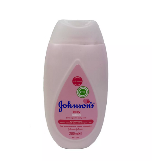 Johnsons Baby Lotion With Coconut Oil 200ml Bottle