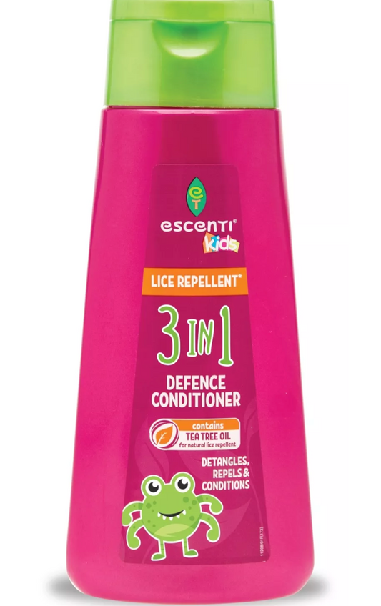 Après-shampoing démêlant Escenti 3 en 1 Anti-poux 300 ml