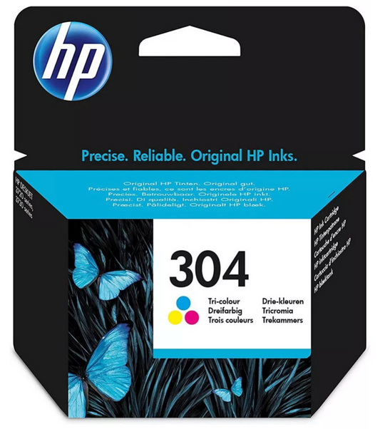 HP 304 Tri Colour Ink Cartridge