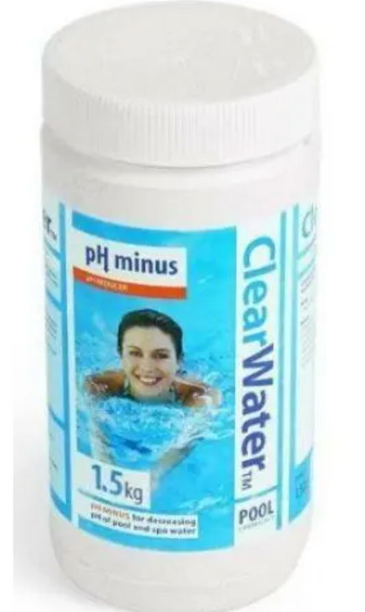 Clear Water pH Minus 1.5kg