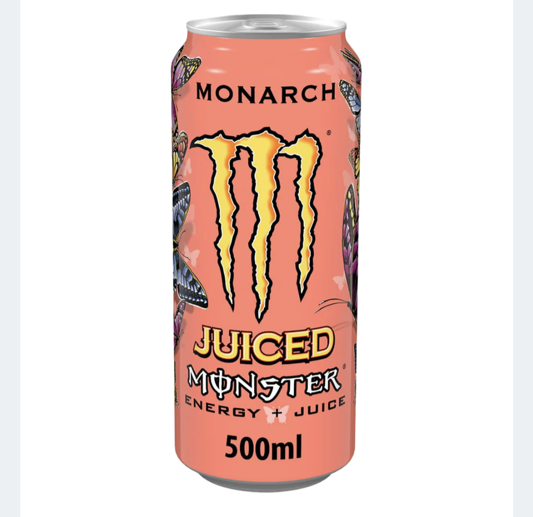 Monster Energy Juiced Monarch (Peach) 500ml