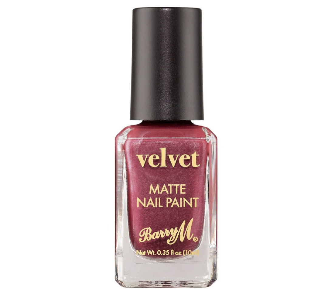BARRY M VELVET N/POLISH CRIMSON COUTURE