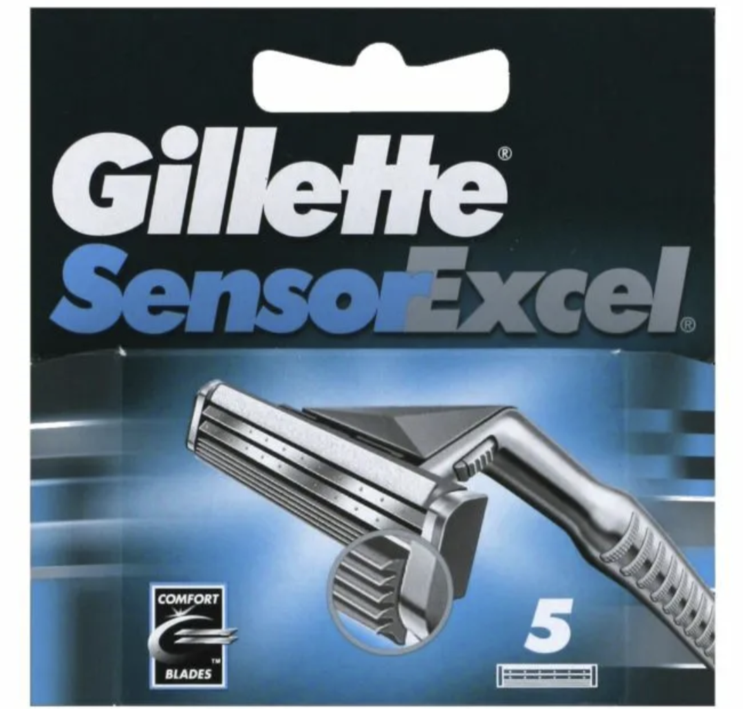 GIL.SENSOR EXCEL BLADES 5'S