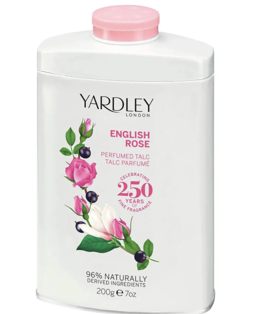 YARDLEY 200G POUDRE DE BAIN ROSE ANGLAISE