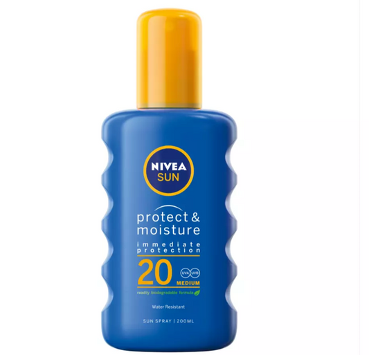 Nivea Sun Protect & Hydrate Spray Solaire 200 ml - FPS 20