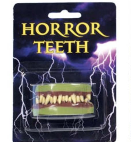 Dents d'horreur d'Halloween