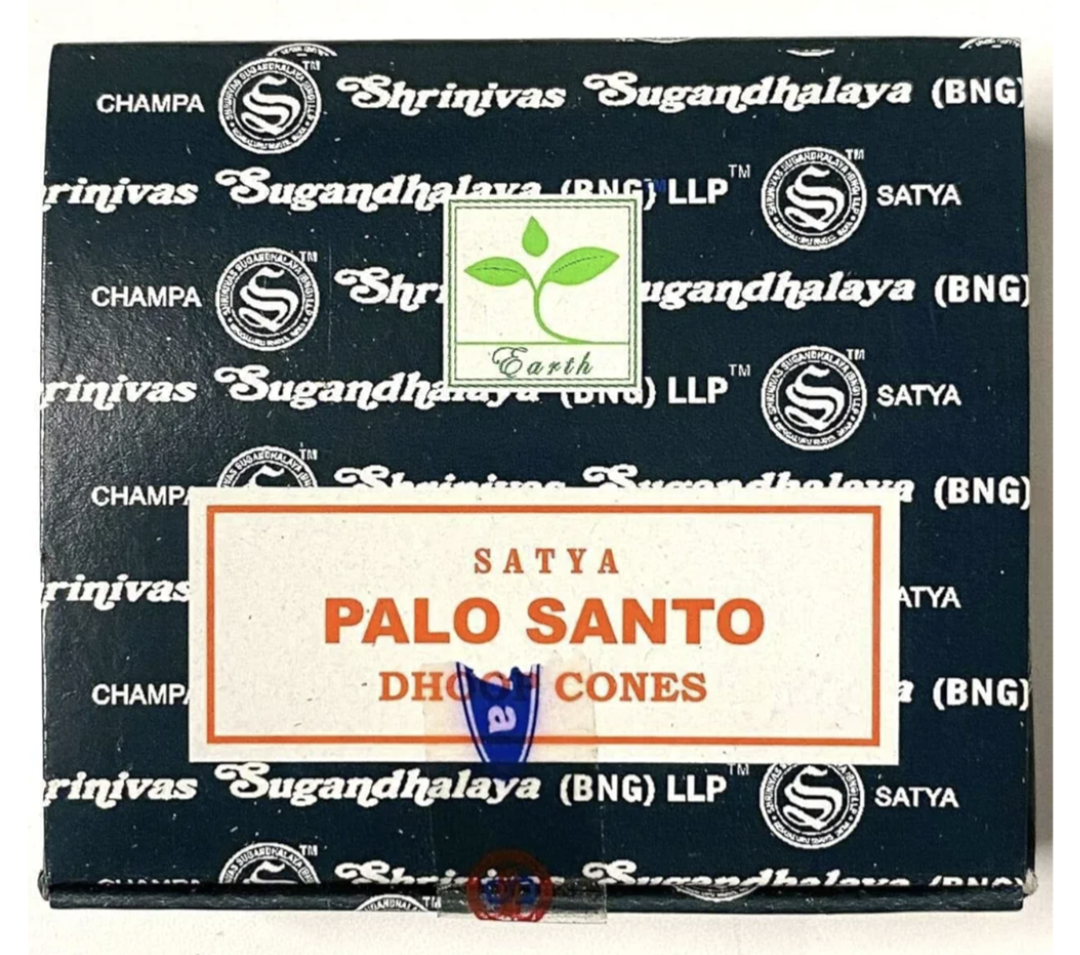 Satya Palo Santo Encens Dhoop Cônes 12