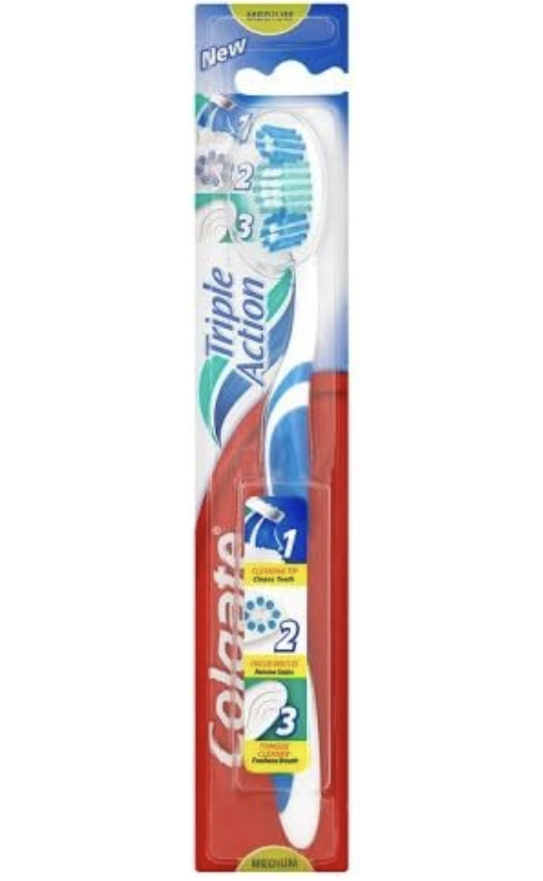 COLGATE TOOTH BRUSH TRIPLE ACTION