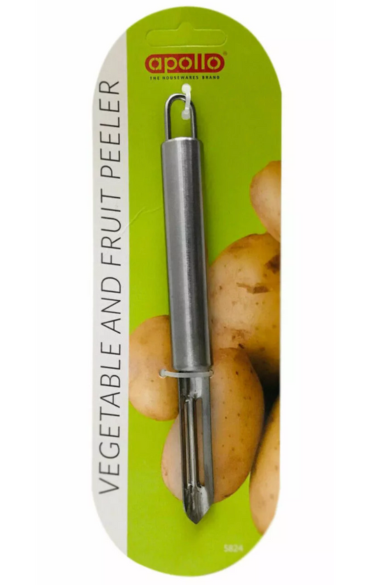 Économe à légumes/fruits/pommes de terre en acier inoxydable Apollo