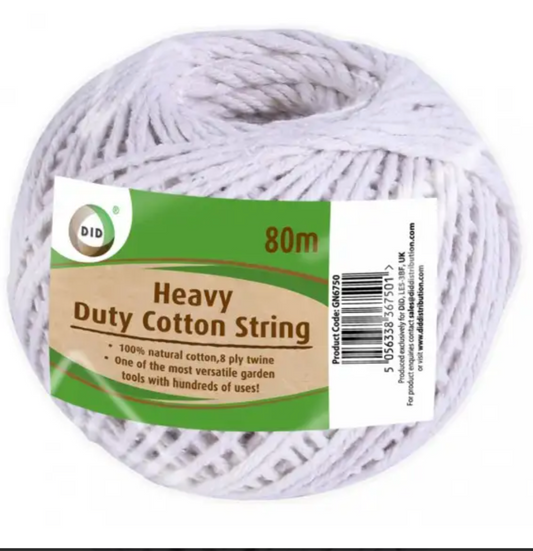 HEAVY DUTY COTTON STRING 80m