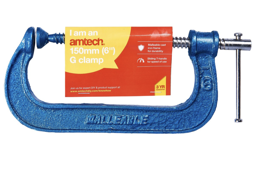 AMTECH Serre-joint en G 150 mm (6 po)