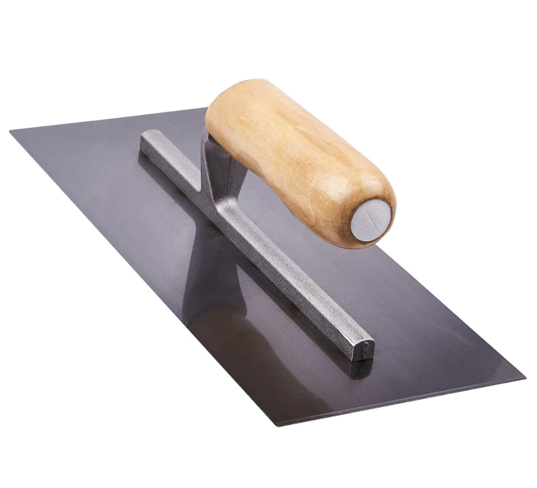 280mm (11") Plastering trowel with wooden handle