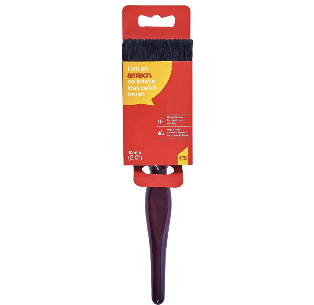 Pinceau de 63 mm (2,5 po) sans perte de poils