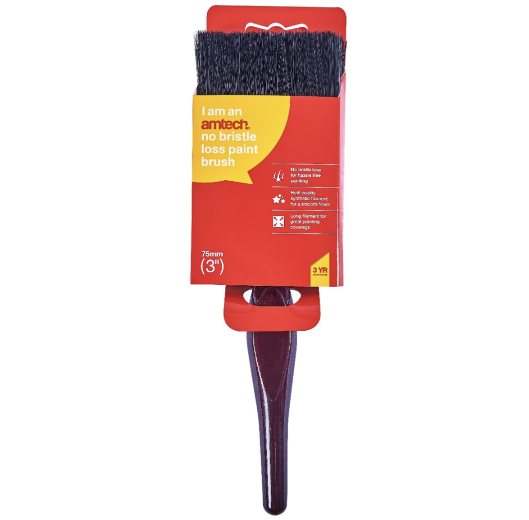 75mm (3") No bristle loss paint brush