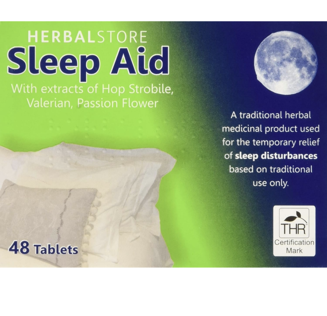 HERBALSTORE Sleep Aid Tablets, 50 g