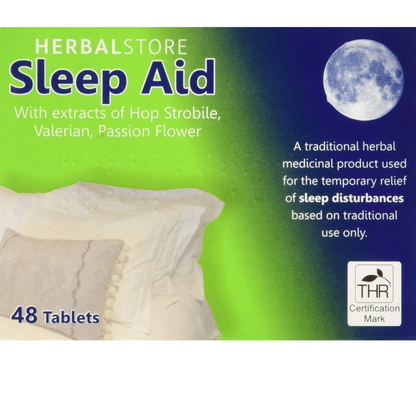 HERBALSTORE Sleep Aid Tablets, 50 g