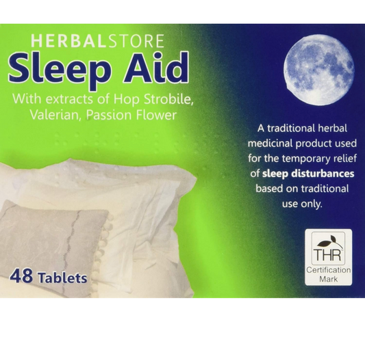 HERBALSTORE Sleep Aid Tablets, 50 g