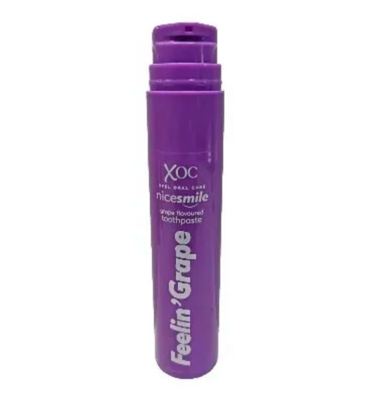 Joli sourire dentifrice fruité set sensation raisin