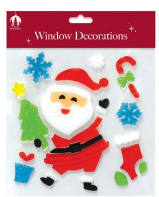 Gels de Noël décoratifs pour fenêtres