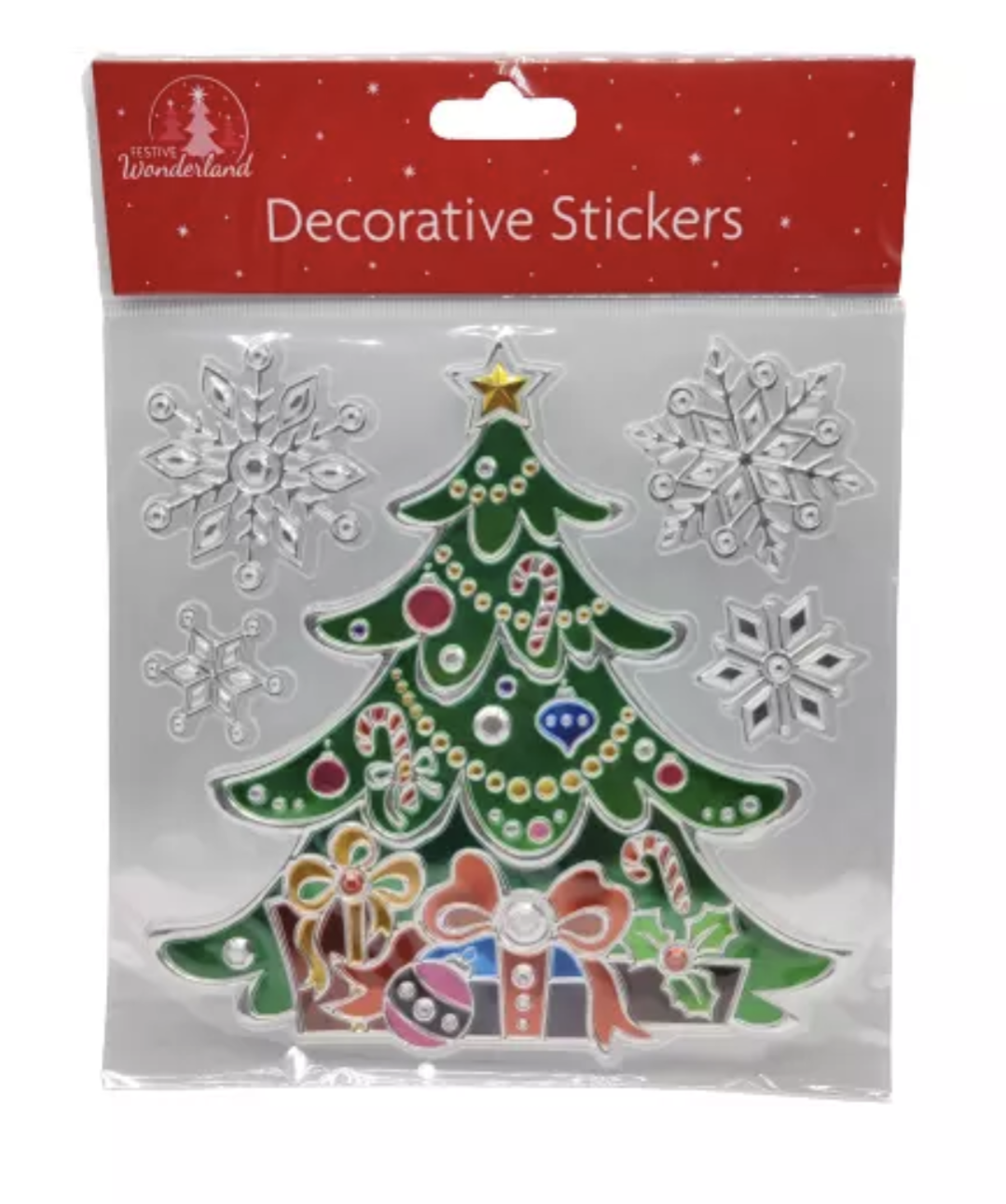Autocollants de Noël pour fenêtres, décorations murales pour la maison et le magasin, autocollants pour vitres en forme de sapin