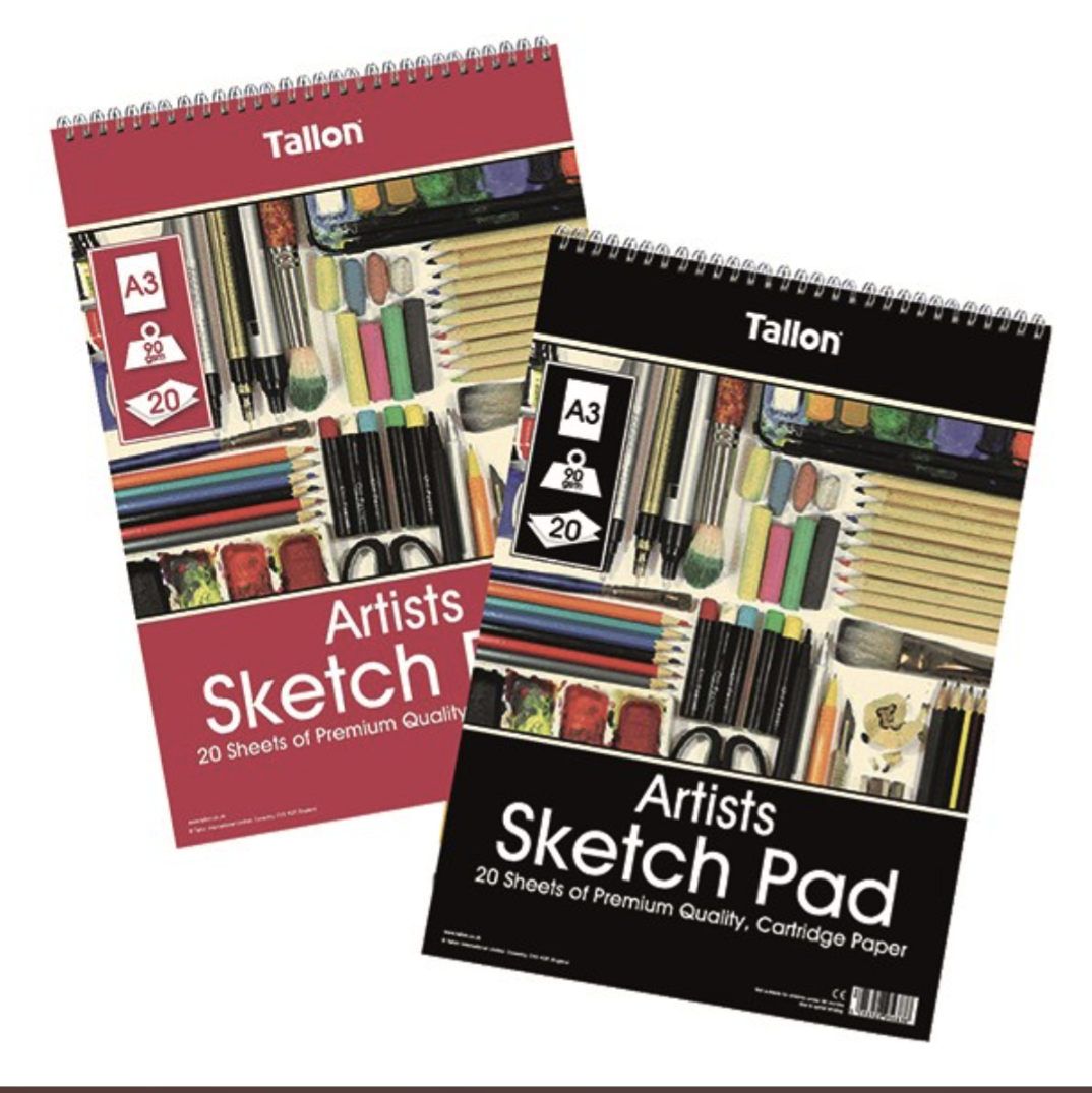 Tallon Artist Sketch Pad 20 Sheet A3