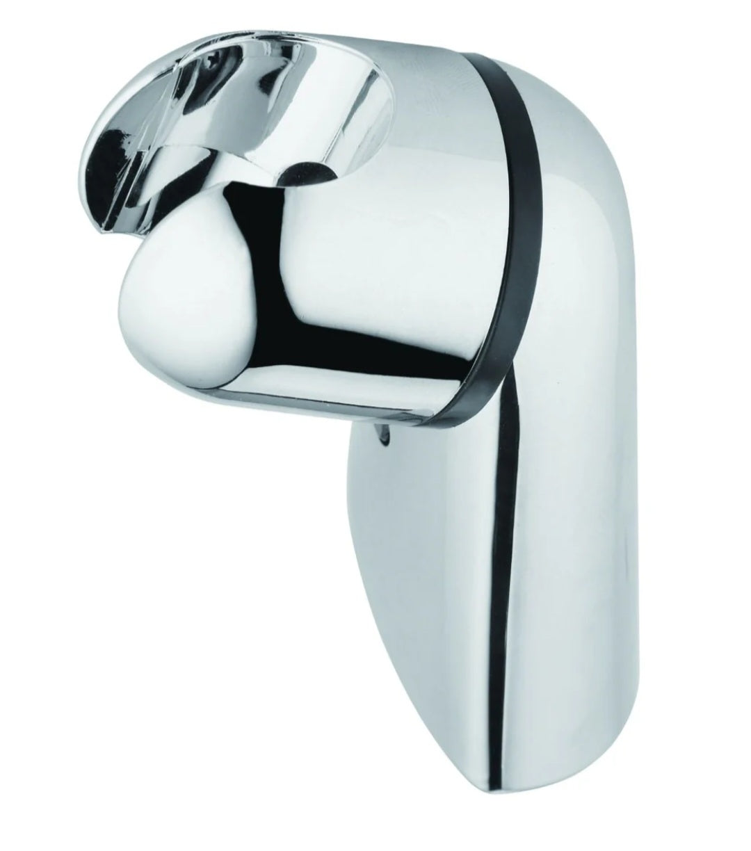 SUPPORT DE DOUCHE MURAL CHROME